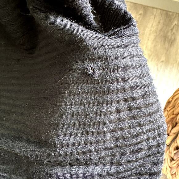 White House Black Market Black Maxi Skirt Women’s M Stretch Viscose Spandex - Picture 6 of 8